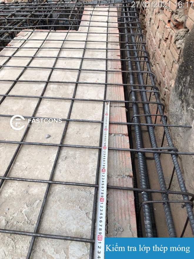 Nghiệm thu trước khi đổ bê tông hầm