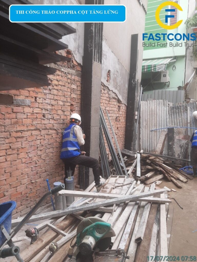 CÔNG TRÌNH FASTCONS: NHÀ PHỐ ANH AN – QUẬN 3