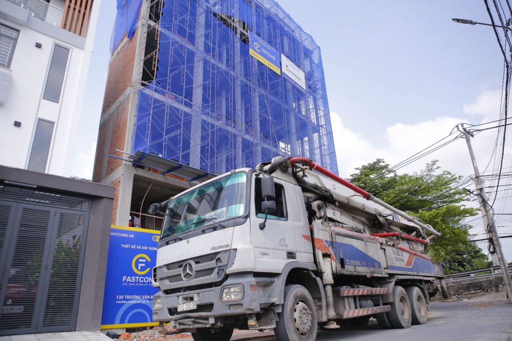 Đổ bê tông & kiểm soát chất lượng