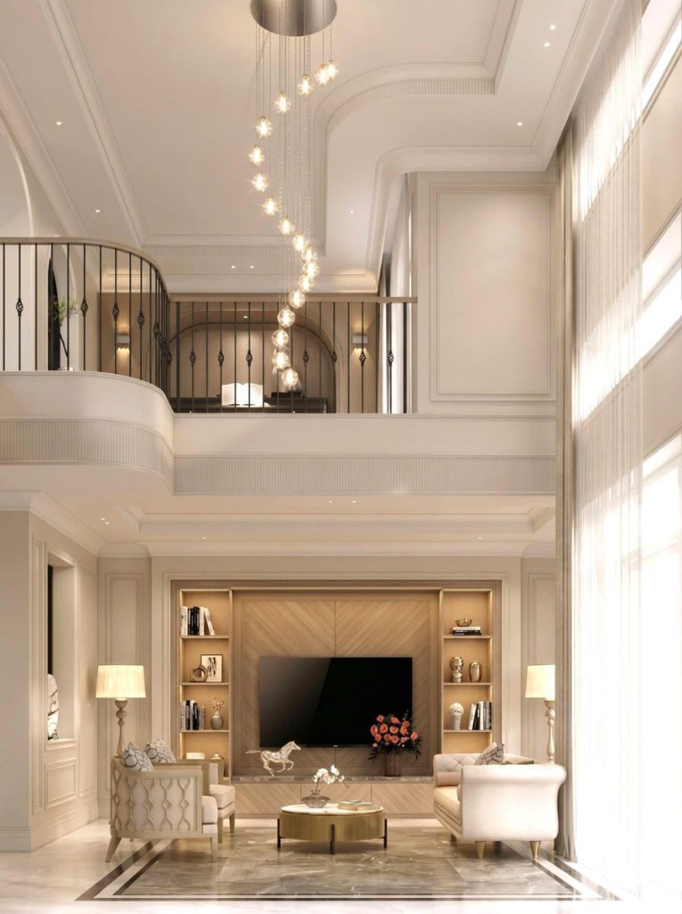 Villa Park · Nội thất tân cổ điển, Chị Chi