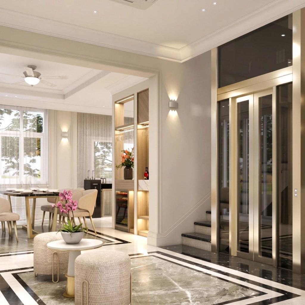 Villa Park · Nội thất tân cổ điển, Chị Chi