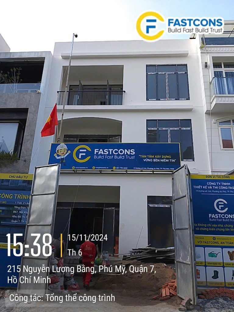 Mặt tiền theo thời gian