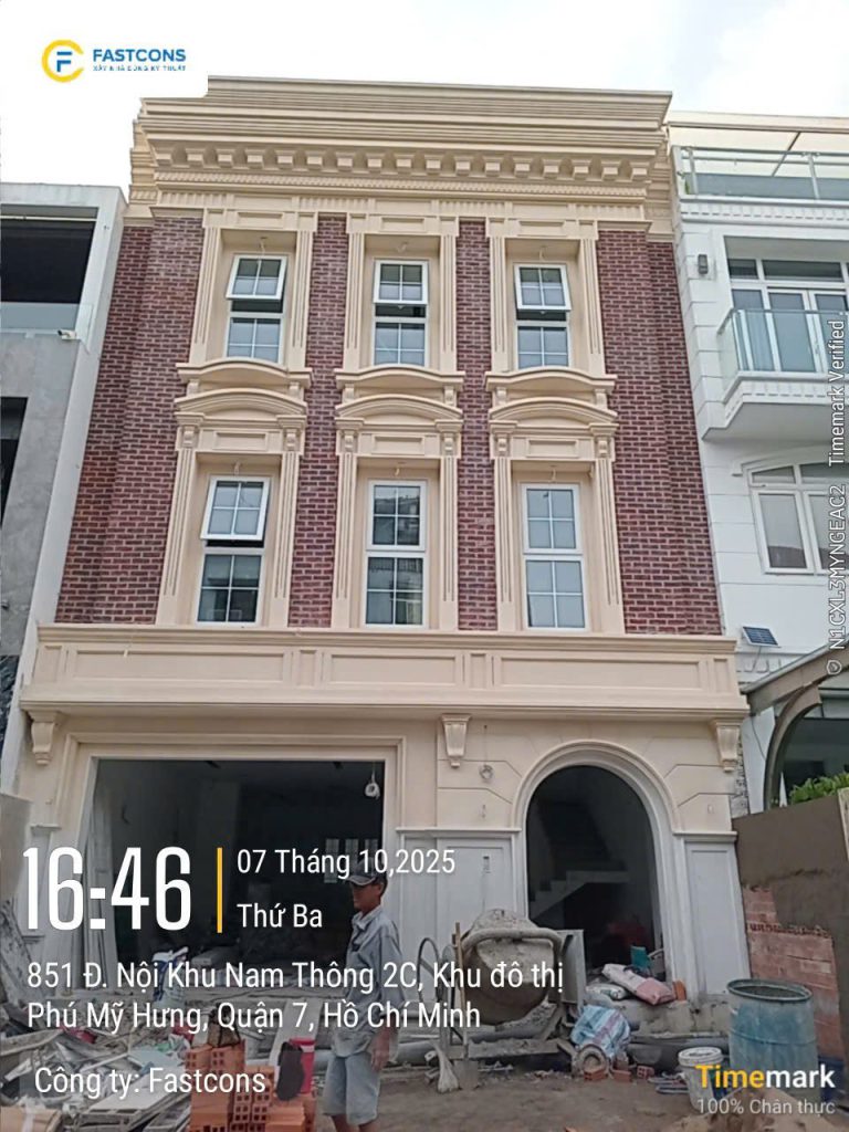 Mặt tiền theo thời gian