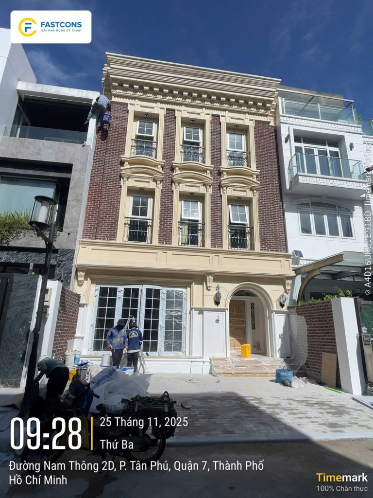 Mặt tiền theo thời gian