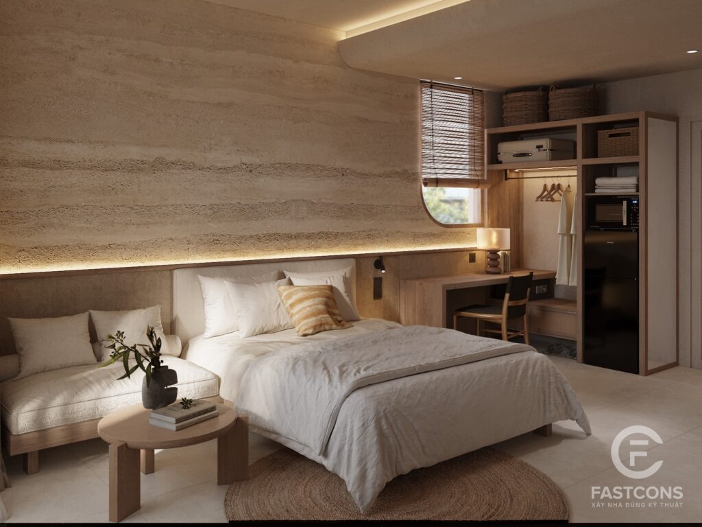 Bếp phòng mẫu — AZORA, FastCons thi công