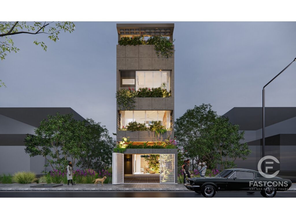 Nhà của gió — Nhà phố Tây Thạnh, TP.HCM