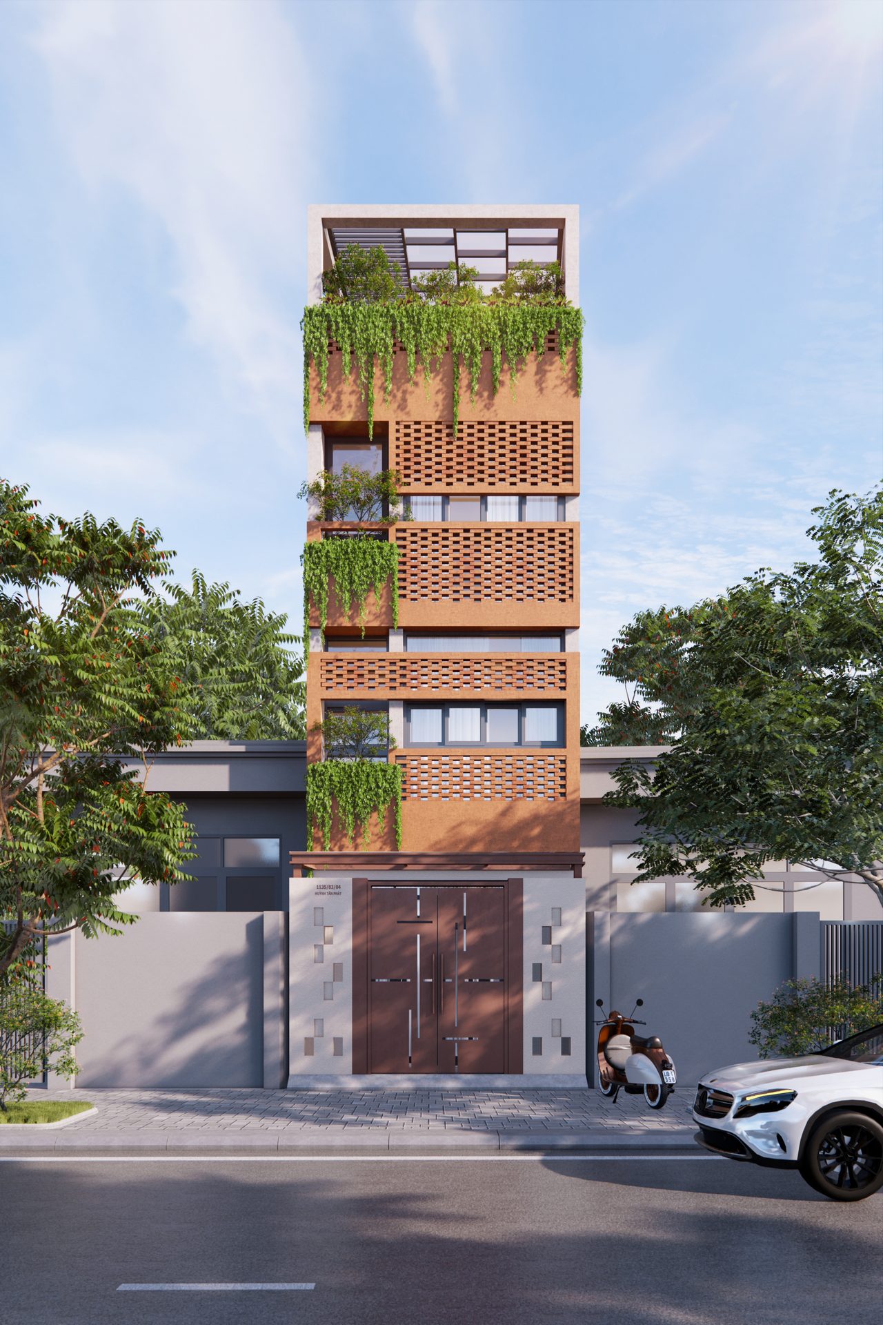 Nhà phố Anh Hiệp · Quận 7 — thiết kế FastCons