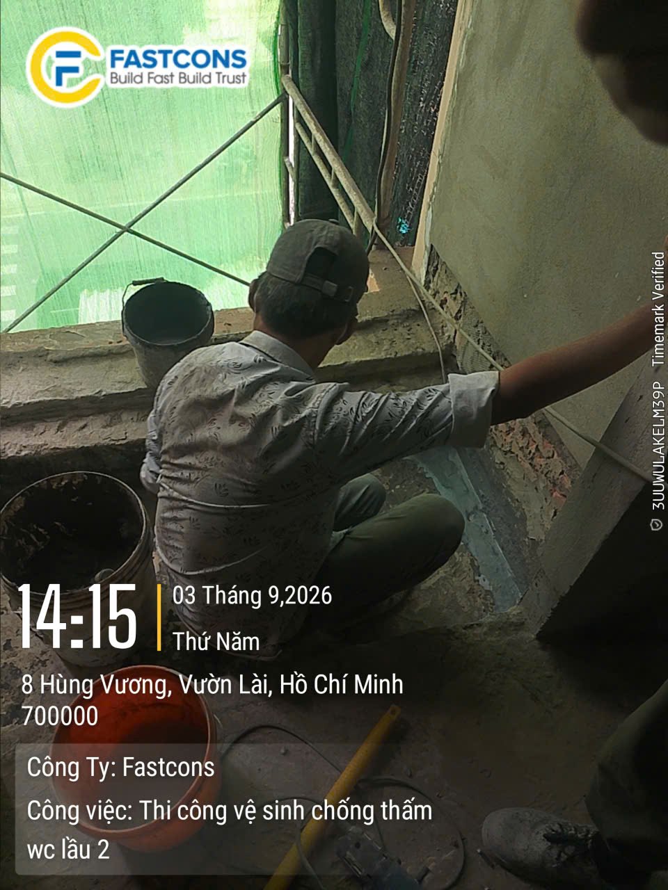 Thi công vệ sinh chống thấm