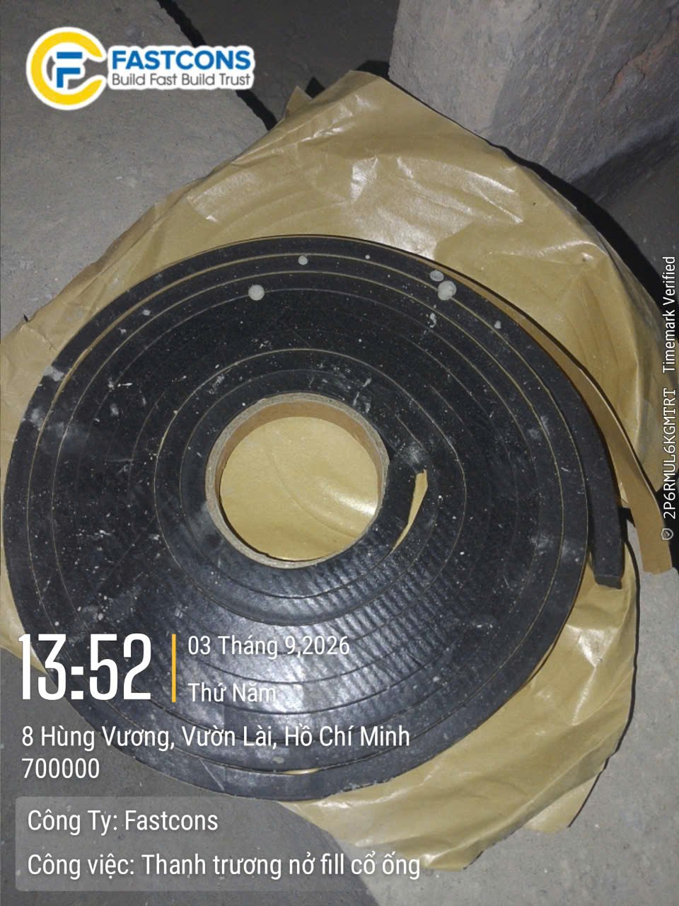 Thanh trương nở fill cổ ống