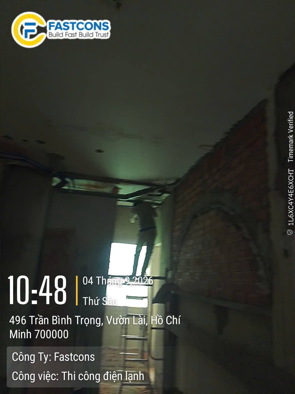 Thi công điện lạnh