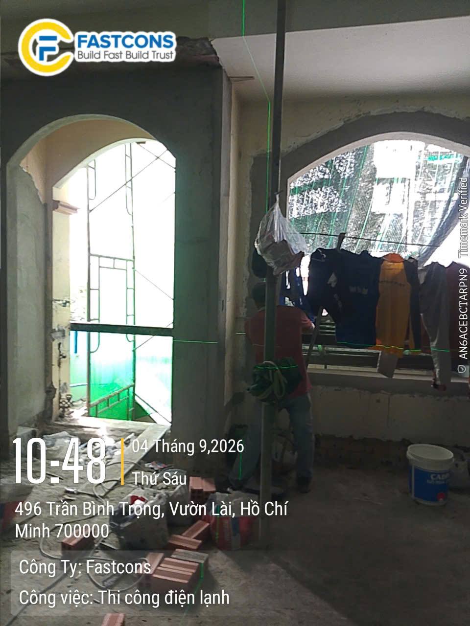 Thi công điện lạnh