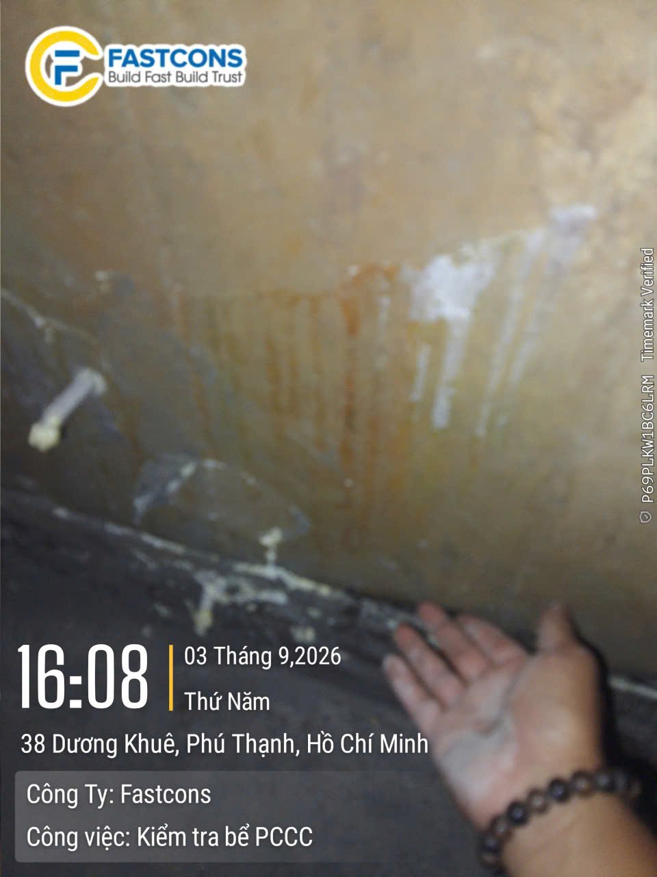Kiểm tra bể PCCC